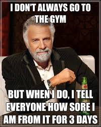 I don&#39;t always go to the gym but when I do, I tell everyone how ... via Relatably.com