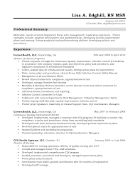 Example Of A Nurse Resume  Operating Room Registered Nurse Resume    