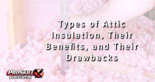 types of attic insulation