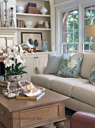 A country style living room should be somewhere which you look forward to coming home to after a long day. Simple Summer Style In The Great Room Summer Living Room French Country Living Room Farm House Living Room