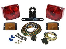 Rigid 7525 Trailer Light Kit With Wiring Harness