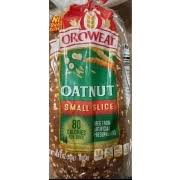 oroweat bread oatnut small slice