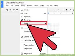 How To Make A Signup Sheet On Google Docs With Pictures