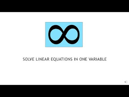 College Algebra 1 1 1 Solve Linear
