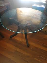 Wooden Table Glass Top Dining Tables