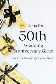 50th wedding anniversary gift ideas