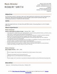 Available in multiple file formats like word, photoshop, illustrator and indesign. Music Director Resume Samples Qwikresume