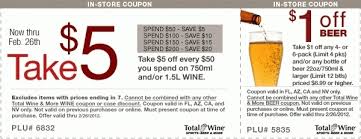 Total Wine Printable Coupons World Of Reference