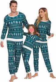 christmas pjs holiday sleepwear sets
