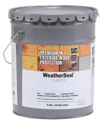 weatherseal exterior wood stain finish