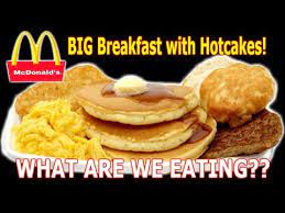 mcdonald s big breakfast with hotcakes