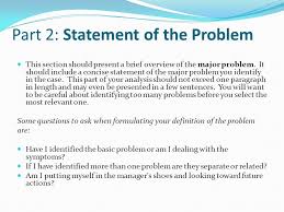 Example of a research problem statement EssayPro