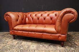 2 seater chesterfield sofa in original