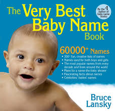 best baby name book by bruce lansky