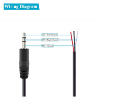 Read electrical wiring diagrams from unfavorable to positive and redraw the circuit like a straight collection. China Oem 3 5mm Male Plug To Bare Wire Open End Cable Trs 3 Pole Stereo 1 8 3 5mm Plug Jack Connector On Global Sources Audio Video Cable Stereo 1 8 3 5mm Aux Cable