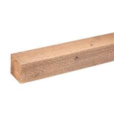 Home depot has 3x3x8 with rounded edge treated landscape timbers on sale for $1.97 ea. 6 In X 6 In X 8 Ft Pressure Treated Landscape Timber 559000106060800 The Home Depot