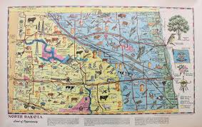 North Dakota Land Of Opportunity Antique Maps And Charts