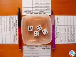 This game is a product of the development of earlier dice games. Place Value Yahtzee Game Games 4 Gains
