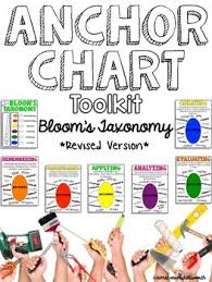 Anchor Chart Toolkit For Blooms Taxonomy Revised Version