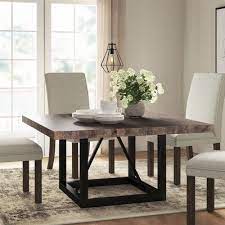 square dining tables dining room table