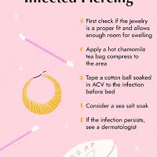 With a cotton swab soaked in saline, carefully rub out any crust attached to the piercing. How To Get Rid Of A Piercing Blister Using Home Remedies