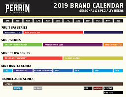 Brand Calendar See Whats Brewing Perrin Brewing Company