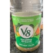 v8 healthy greens lower sugar