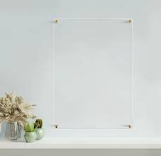 Blank Acrylic Board Dry Erase Board