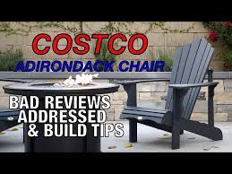 costco adirondack chair bad reviews