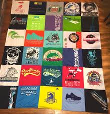 What to Do with Old Race T Shirts? Turn Them Into a T Shirt Quilt