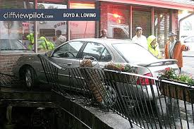 Car Plows Into Fireplace Restaurant On