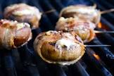 bbq bacon wrapped mushrooms