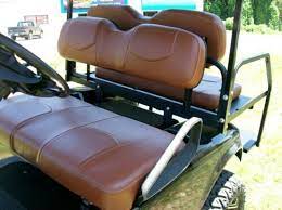 Deluxe Golf Cart Vinyl Seat Covers