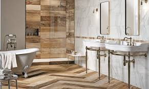 Wood Tile Bathroom Ideas