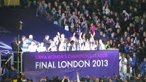 Template:about template:infobox football tournament the uefa women's champions league is an international women's association football club competition for teams that play in uefa nations. 2013 Uefa Women S Champions League Final Trophy Presentation Youtube