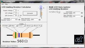 Download X24 Led Calculator Led Limiting Resistor