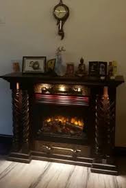 Cast Iron Decorative Electric Fireplace