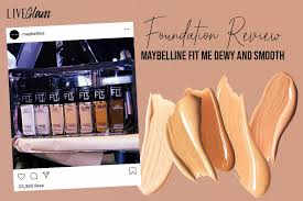maybelline new york fit me dewy smooth