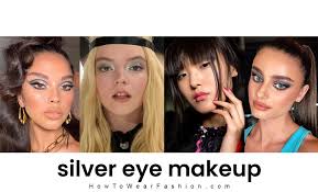 silver eye makeup howtowear fashion