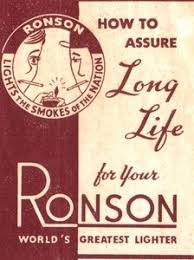 ronson penciliter lighter
