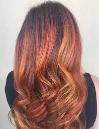 Add copper highlights in varying tones from the middle of your hair towards the tips. 30 Best Highlight Ideas For Dark Brown Hair