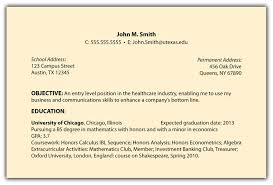 General Resume Objective Examples Entry Level Removedarkcircles Us