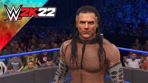 wwe 2k22 jeff hardy no face paint