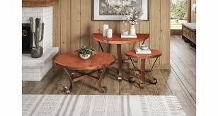Copper Coffee Table Round Copper Table
