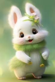 premium ai image bunny wallpapers for