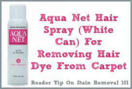 hair dye removal tips for clothes