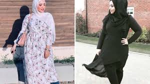 Rekomendasi pilihan baju gamis pesta muslim anggun dan elegan via bajumuslimodern.com. Tips Style Hijab Untuk Wanita Gemuk Agar Terlihat Ramping Hai Gadis