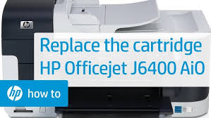 Download the appropriate hp officejet j5700 driver from this. Replace The Cartridge Hp Officejet J6400 All In One Printer Hp Youtube