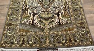 isfahan prayer mat rug 1940s
