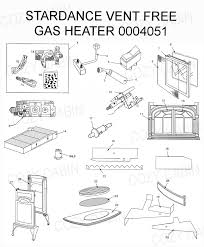 Black Vent Free Lp Gas Heater 0004051